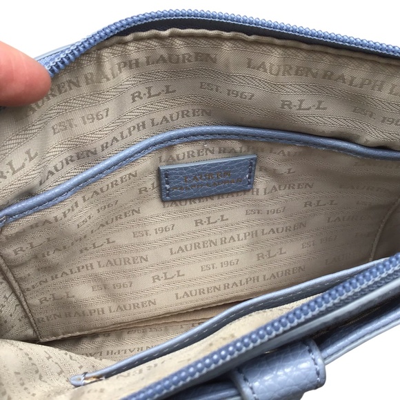 Lauren Ralph Lauren Light Blue Shoulder Bag - Picture 11 of 16
